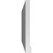 Ekena Millwork Vertical Surface Mount PVC Gable Vent w/ 2"W x 2"H , Brickmould Sill Frame, 36"W x 18"H GVPVE36X1803SN - alternate 4